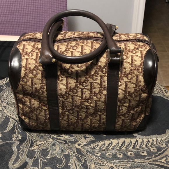 Authentic Vintage Dior Trotter Boston handbag - Picture 3 of 17